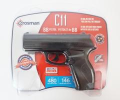 Пневматический пистолет Crosman C11 пластик 4.5 мм
