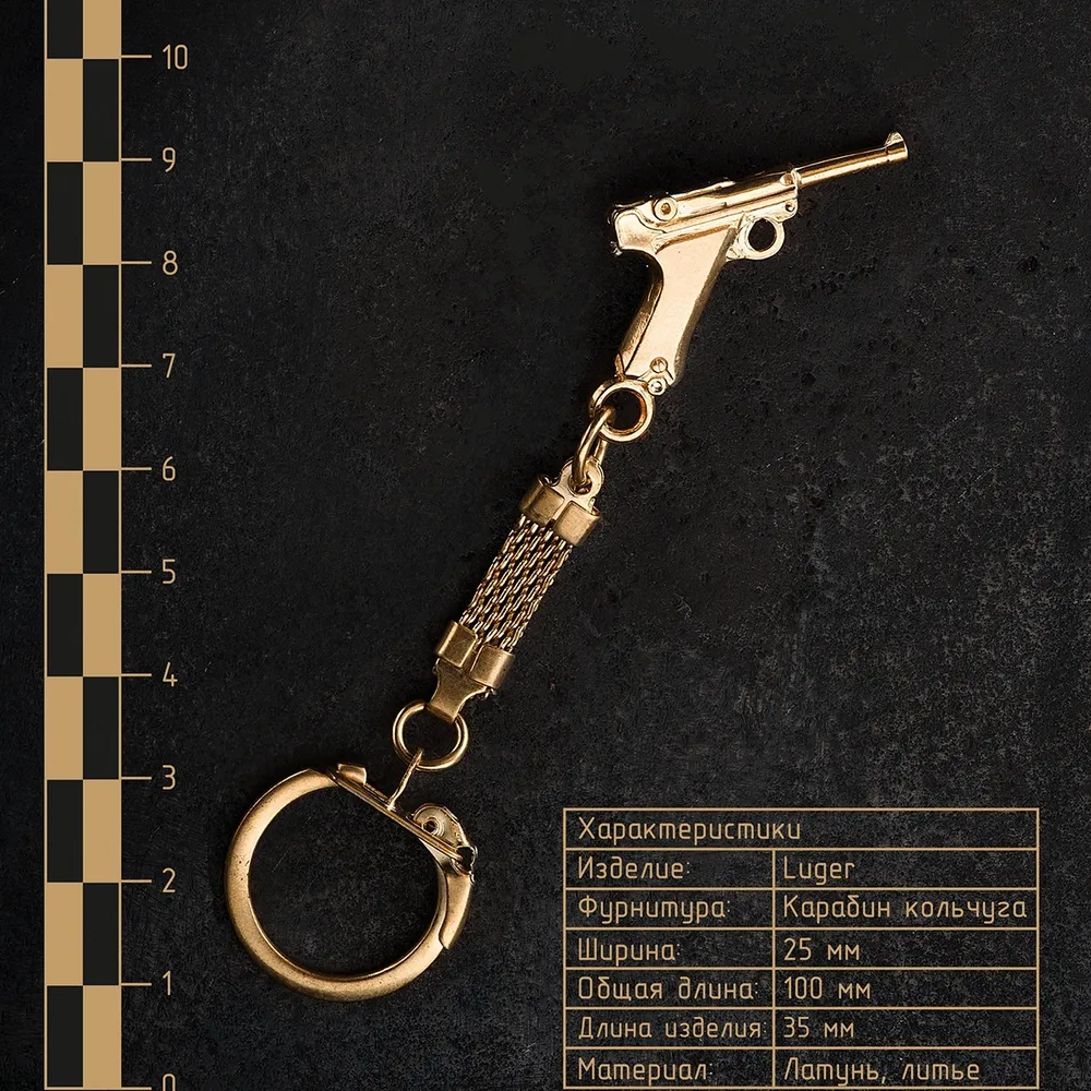 Брелок сувенирный Luger